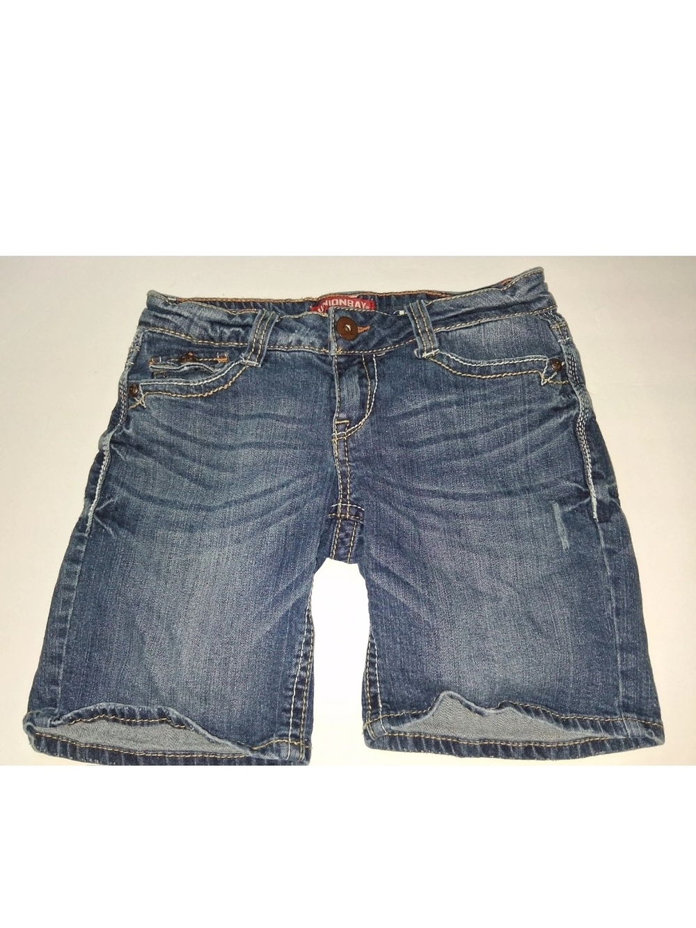 Unionbay Women's Denim Bermuda Shorts - Blue